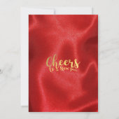 Invitation Fêtes Botaniques Famille Réunion Fête de Noël (Dos)