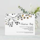 Invitation Fêtes de Noël Fête d'hiver (Debout devant)