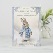 Invitation Fêtes d'hiver de Peter Rabbit (Debout devant)