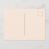 Invitation fêtes été flush rose flush florals (Dos)