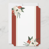 Invitation Fêtes Florales Wreath Noël (Dos)