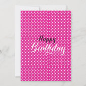 Invitation Fêtez avec des sourires ! Fête, heure de la fête (Dos)