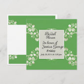 Invitation "Fêtez Jessica !" (Devant / Derrière)