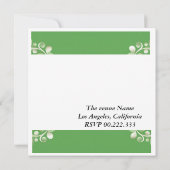 Invitation "Fêtez Jessica !" (Dos)