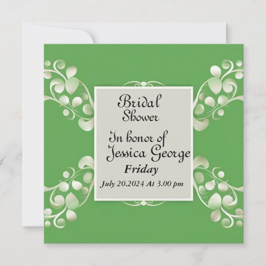 Invitation "Fêtez Jessica !" (Devant)