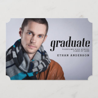 Invitation Fêtez le Graduate Photo Graduation Party