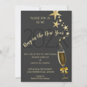 Invitation Fêtez L'Invitation Du Nouvel An (Devant)