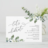 Invitation Fêtons, Dîner de répétition Mariage (Debout devant)