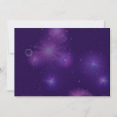 Invitation Fêtons la fête d'anniversaire de Neon, folle et co (Dos)