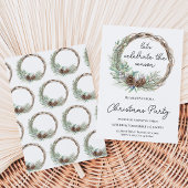 Invitation Fêtons la fête de fin d'année