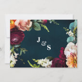 Invitation Fêtons la mariée à être douche Vin Mariage de la m (Dos)