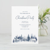 Invitation Fêtons la saison ! Fête de Noël (Debout devant)