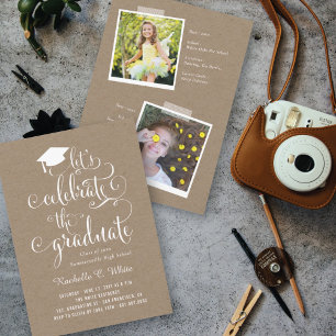 Invitation Fêtons la soirée de gala Kraft de The Graduate