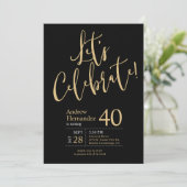 Invitation Fêtons les 40 ans de Black Gold (Debout devant)