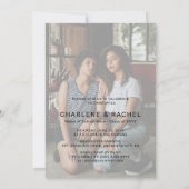 Invitation Fêtons les Grands ! Diplôme de collage photo (Dos)