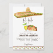 Invitation Fêtons les tacos de douche nuptiale et la tequila (Devant)