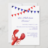 Invitation Fêtons l'été avec une fête côtière (Devant)