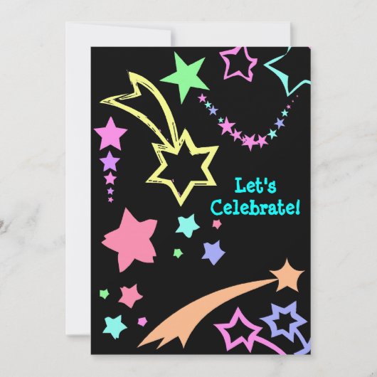 Invitation Fêtons-nous ! (Devant)