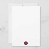 Invitation Fêtons-nous ! (Dos)