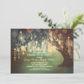 Invitation fêtrement de fiançailles de l'arbre (Debout devant)