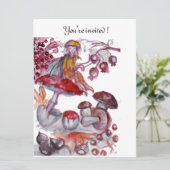 INVITATION FETUQUE MAGIQUE DE CHAMPIGNONS (Debout devant)