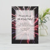 Invitation Feu d'artifice 4 juillet (Debout devant)