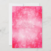 Invitation Feu de ballon mascarade rose Quinceañera (Dos)