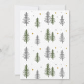 Invitation Feu de camp S'mores Baby shower de verdure (Dos)