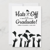 Invitation Feu de lutte contre l'incendie Academy Grad Photo  (Devant)