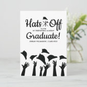 Invitation Feu de lutte contre l'incendie Academy Grad Photo  (Debout devant)