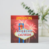 Invitation Feu d'Mariage de Las Vegas (Debout devant)