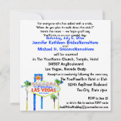Invitation Feu d'Mariage de Las Vegas (Dos)