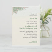 Invitation Feuillage 5x7 (Debout devant)