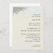 Invitation Feuillage 5x7 (Devant / Derrière)