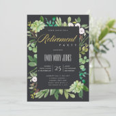 INVITATION FEUILLAGE DE EUCALYPTUS SUCCULENT A L'AQUARELLE RE (Debout devant)