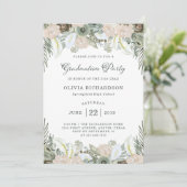 Invitation Feuillage et floral | Photo de la Grad Party de Sa (Debout devant)