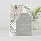 Invitation Feuillage et Mariage d'arc de feuillage et d'arc t (Debout devant)