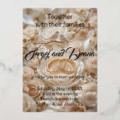 Invitation Feuille (Recto)