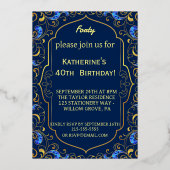 Invitation Feuille (Recto)