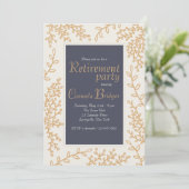 Invitation Feuille à main (Debout devant)