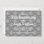 Invitation Feuille d'automne de 25e anniversaire de mariage a (Dos)