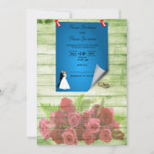 Invitation Feuille de papier (Devant)