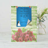 Invitation Feuille de papier (Debout devant)