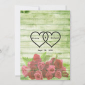 Invitation Feuille de papier (Dos)