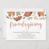 Invitation Feuille de remerciement (Devant)