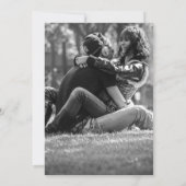 Invitation Feuille d'olive Mariage/Fiançailles/Dîner (Dos)