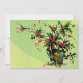 Invitation Feuille Holly (Devant)