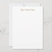 INVITATION FEUILLES D'AUTOMNE (Dos)