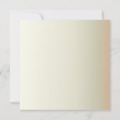 Invitation Feuilles de Ginkgo à l'invitation d'automne (Dos)