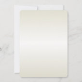 Invitation Feuilles de palmier tropicales été RSVP (Dos)